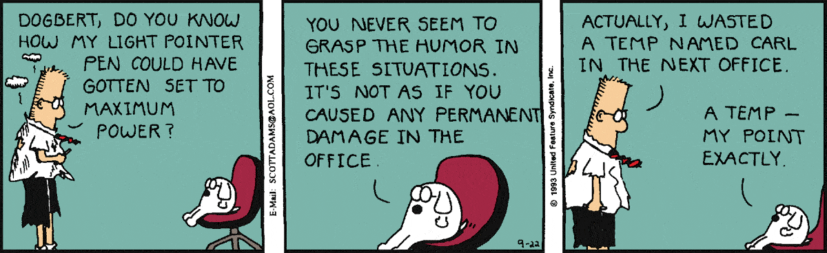 Dilbert Cartoon